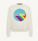GCCW "Unicorn" Oversized Cream Sweatshirt