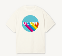 GCCW "Unicorn" Oversized Cream Tee
