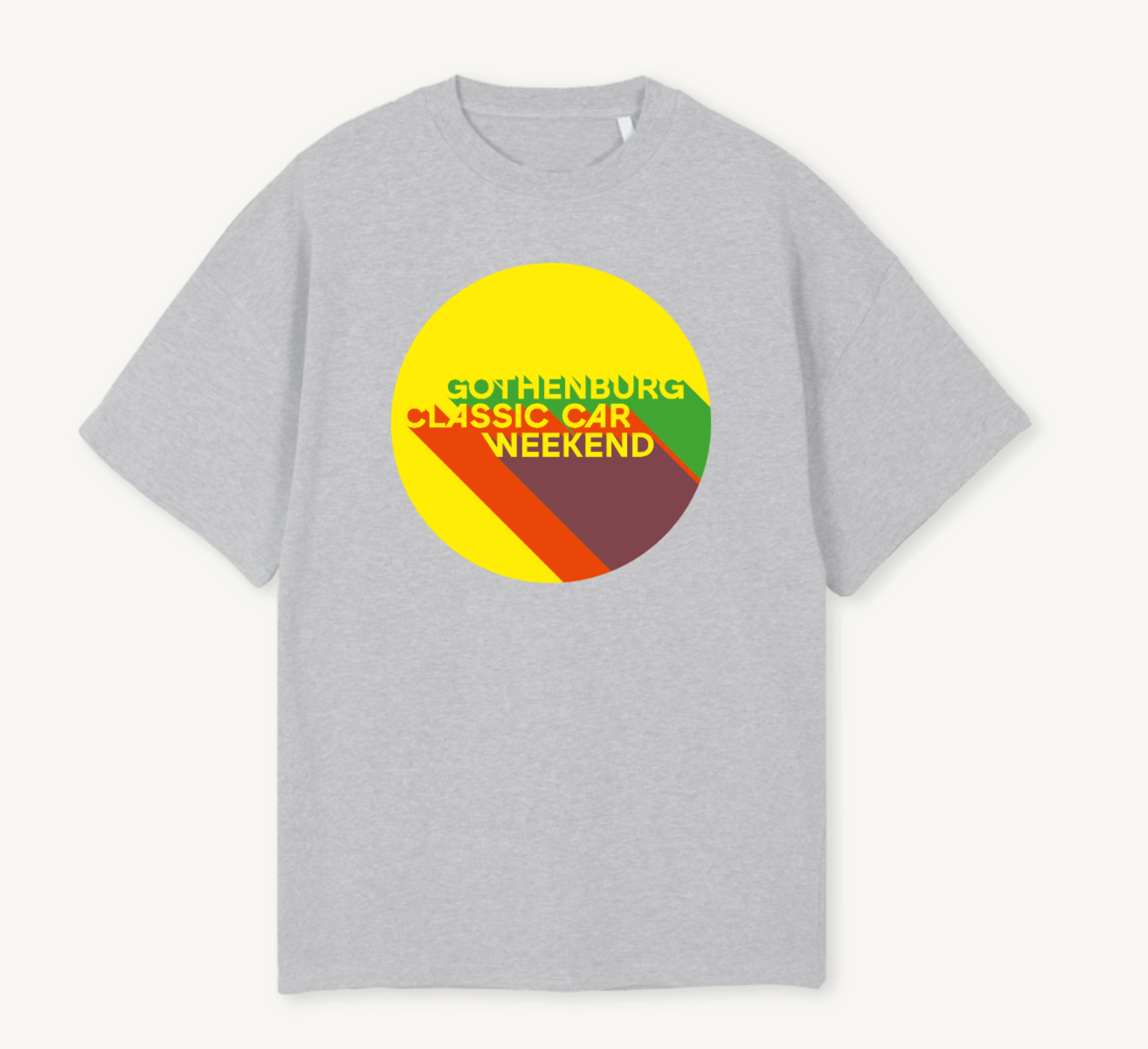 GCCW "Bob Marley" Oversized Grey Tee